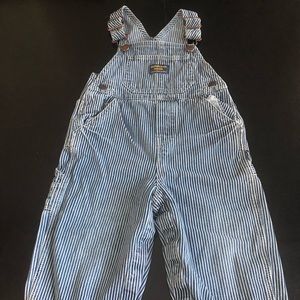 OshKosh b’gosh conductor overalls, 24 months.
